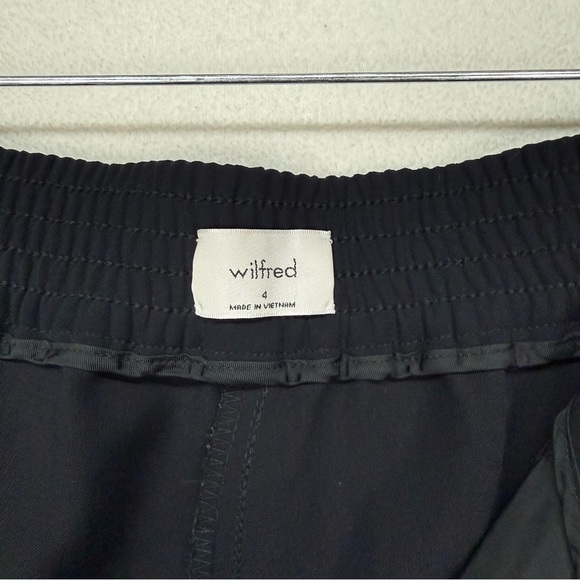 Aritzia Wilfred Alanya Pant Short Length Black - Picture 3 of 9